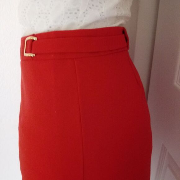 New York&Company Red Pencil Skirt - Picture 3 of 6